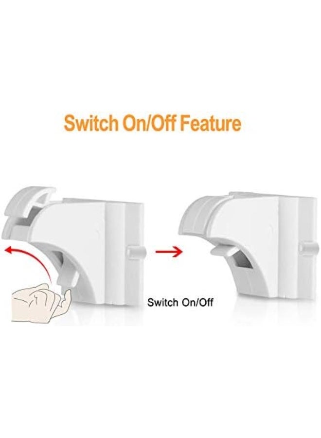 في ماسي Vmaisi Baby Proofing Magnetic Cabinet Locks (15 Locks and 2 Keys) - Image 3