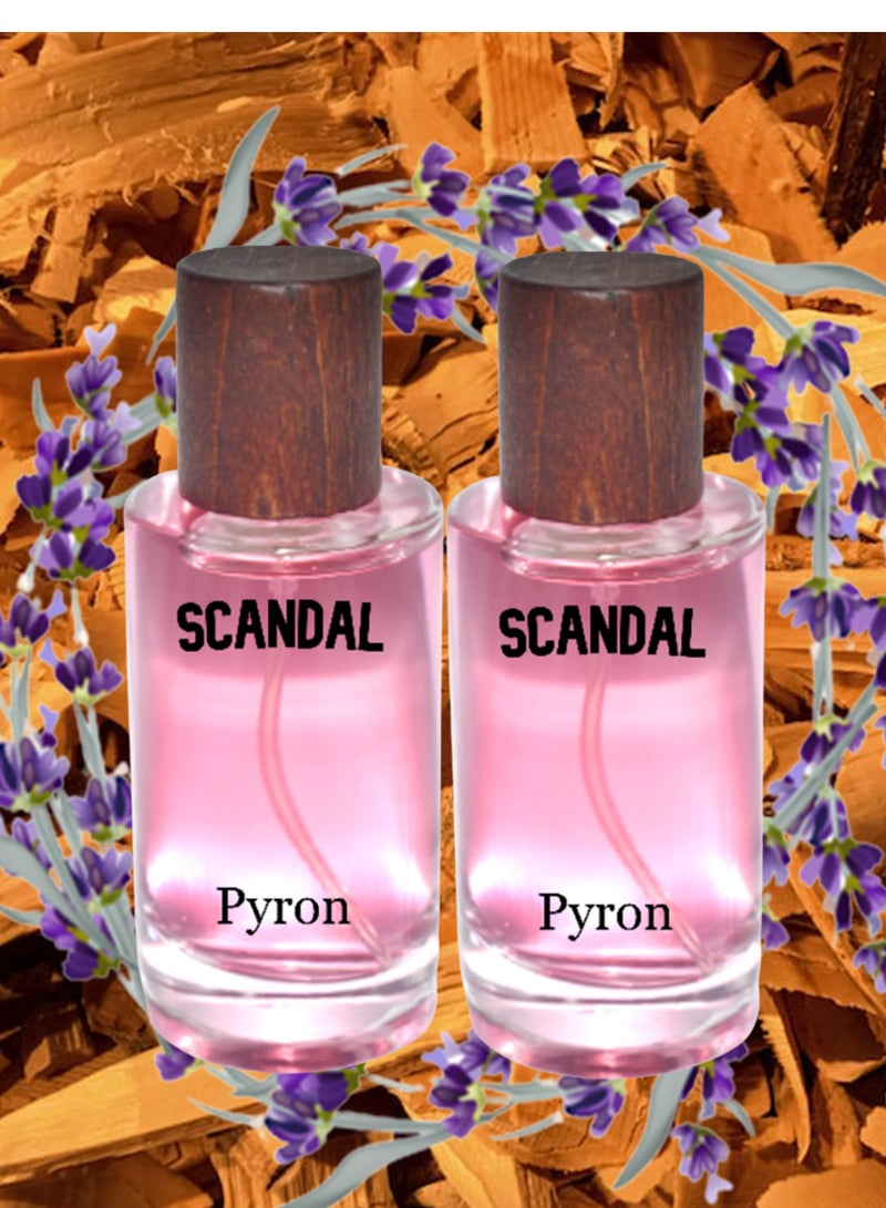 بيرون 2 قطع  ماء عطر سكاندال 50 مل EDP - Image 1