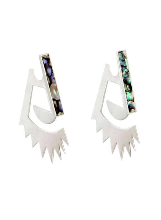 Indira Jewelry - Sasha Silver Earrings - Image 1