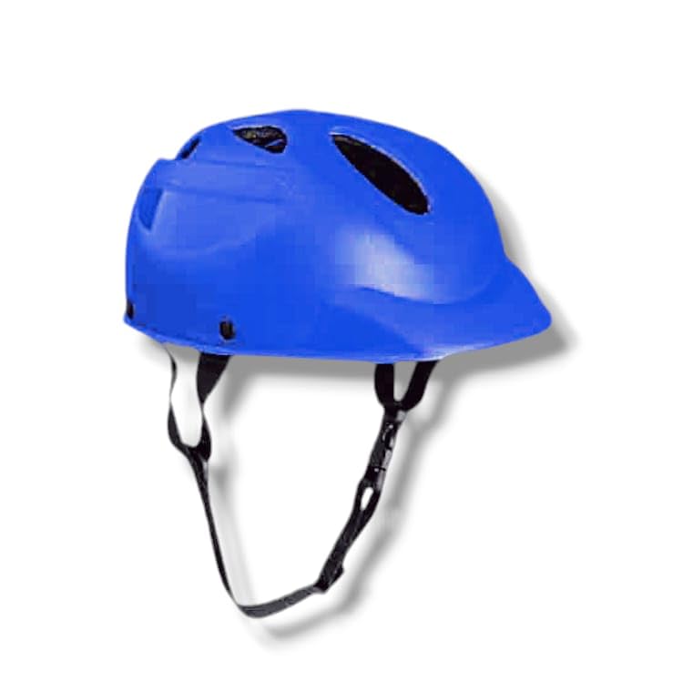 خوذة رياضية للدراجات والتزلج للأطفال من الأولاد والبنات من عمر 5-15 سنة مع أحزمة قابلة للتعديل (ملكي)