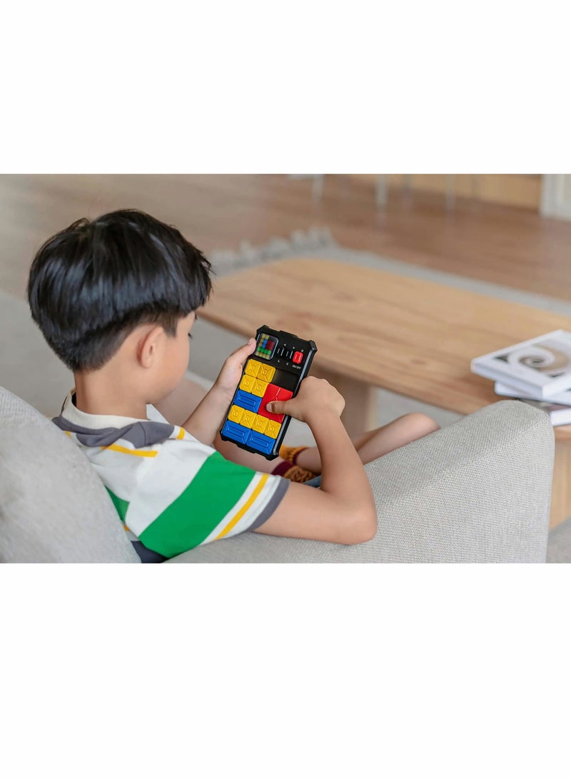 SYOSI Super Slide Brain Games, 500+ Levelled UP Challenges Brain Teaser Puzzles, Interactive Fidget Toys Handheld Games Console, Learning Education Travel STEM Toys, Birthday Gifts for All Ages - Image 4