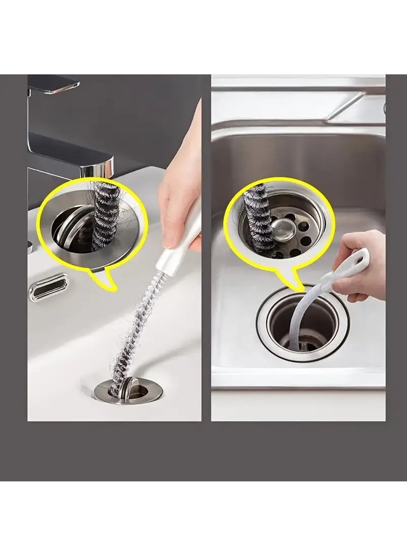 Flexible Kitchen Sink Hair Cleaner Say Goodbye to Clogs - Image 3