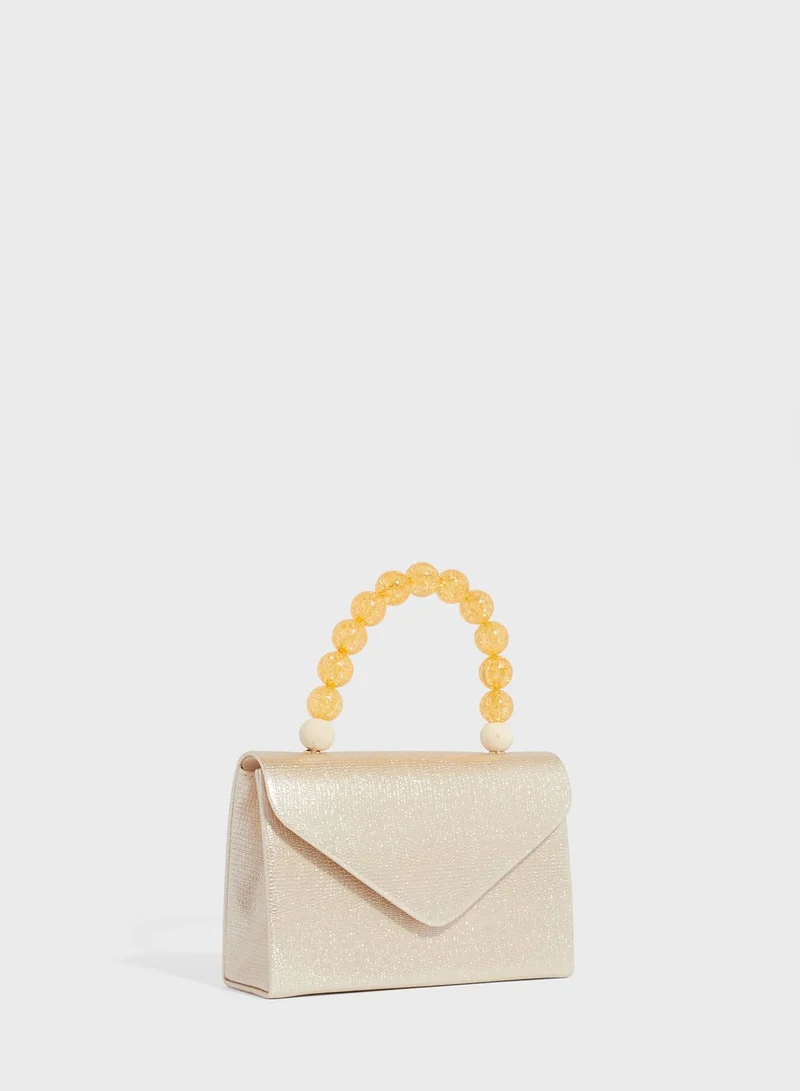 Ella Limited Edition Interest Handle Envelope Satchel