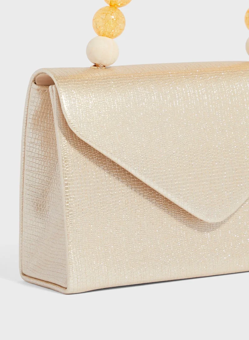 Ella Limited Edition Interest Handle Envelope Satchel