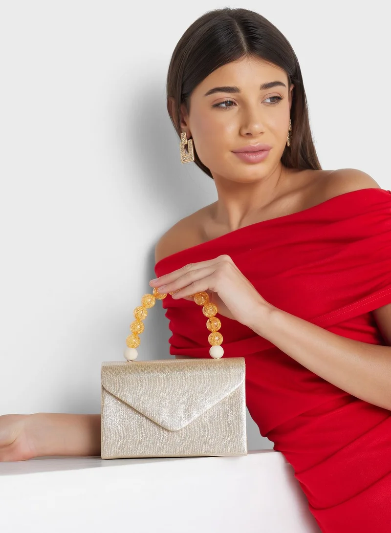 Ella Limited Edition Interest Handle Envelope Satchel