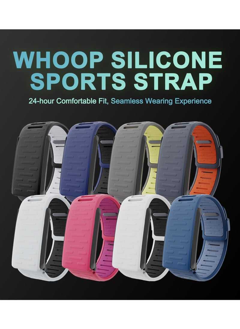 TEMPO - Silicone Replacement Band Compatible with Whoop 4.0 Wearable Fitness & Activity Tracker, Durable, Comfortable & Breathable and Adjustable Wristband Replacement Strap Easy to Use and Perfect for Every Occasion - Image 1