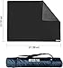 BOARD GAME TABLES.COM Board Game Playmat 35x55Thick Super CushionedStitched EdgeWater Resistant with Carrying Case for Tabletop Board Games Card Games RPG Games Large Black - Image 4