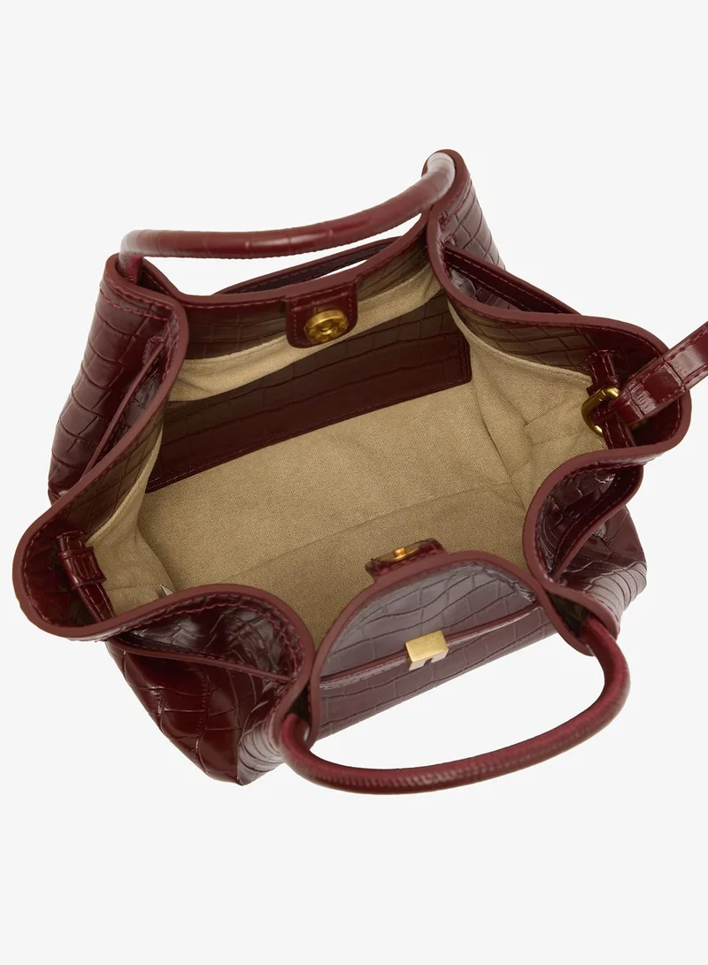 JW PEI  Namshi Exclusive - Hana Mini Croc Tote Bag for Women | Best Price UAE