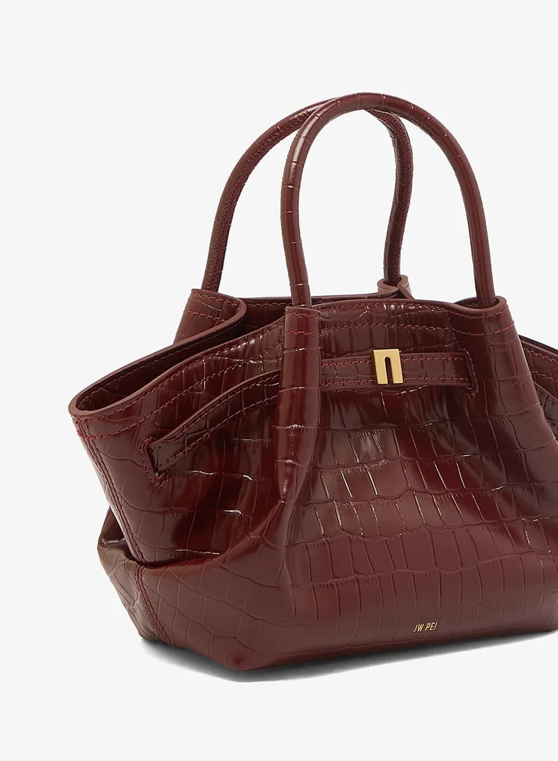 JW PEI  Namshi Exclusive - Hana Mini Croc Tote Bag for Women | Best Price UAE