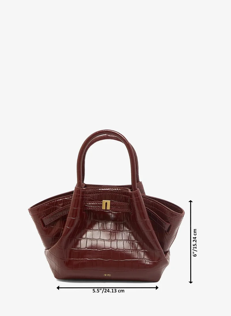 JW PEI  Namshi Exclusive - Hana Mini Croc Tote Bag for Women | Best Price UAE