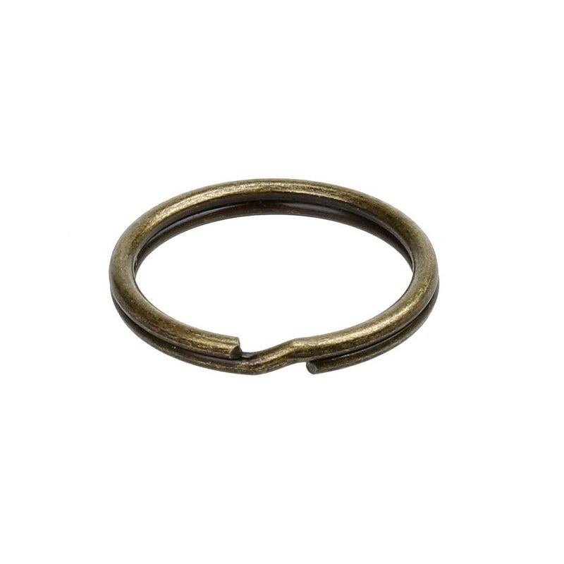 COTOWIN Pack of 50pcs 1" Antiqued Brass Plated Key Ring Connectors - Image 5