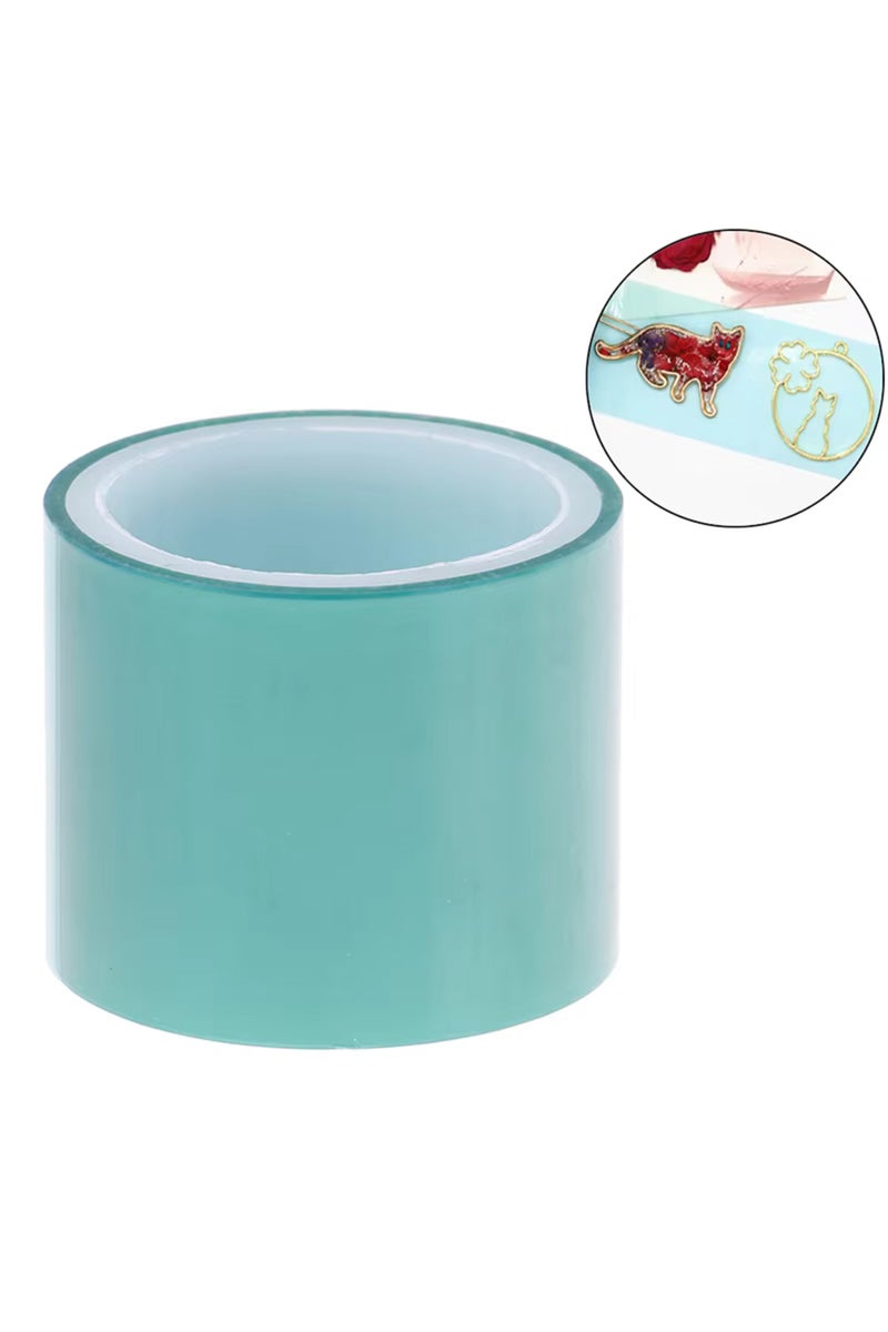 إيروريكس شريط ورقي بطول 5 أمتار لقاعدة الإطار المعدني، مناسب لصنع قلادات يدوية الصنع من الراتنج المعالج بالأشعة فوق البنفسجية، ذو قوة لصق عالية - Image 2