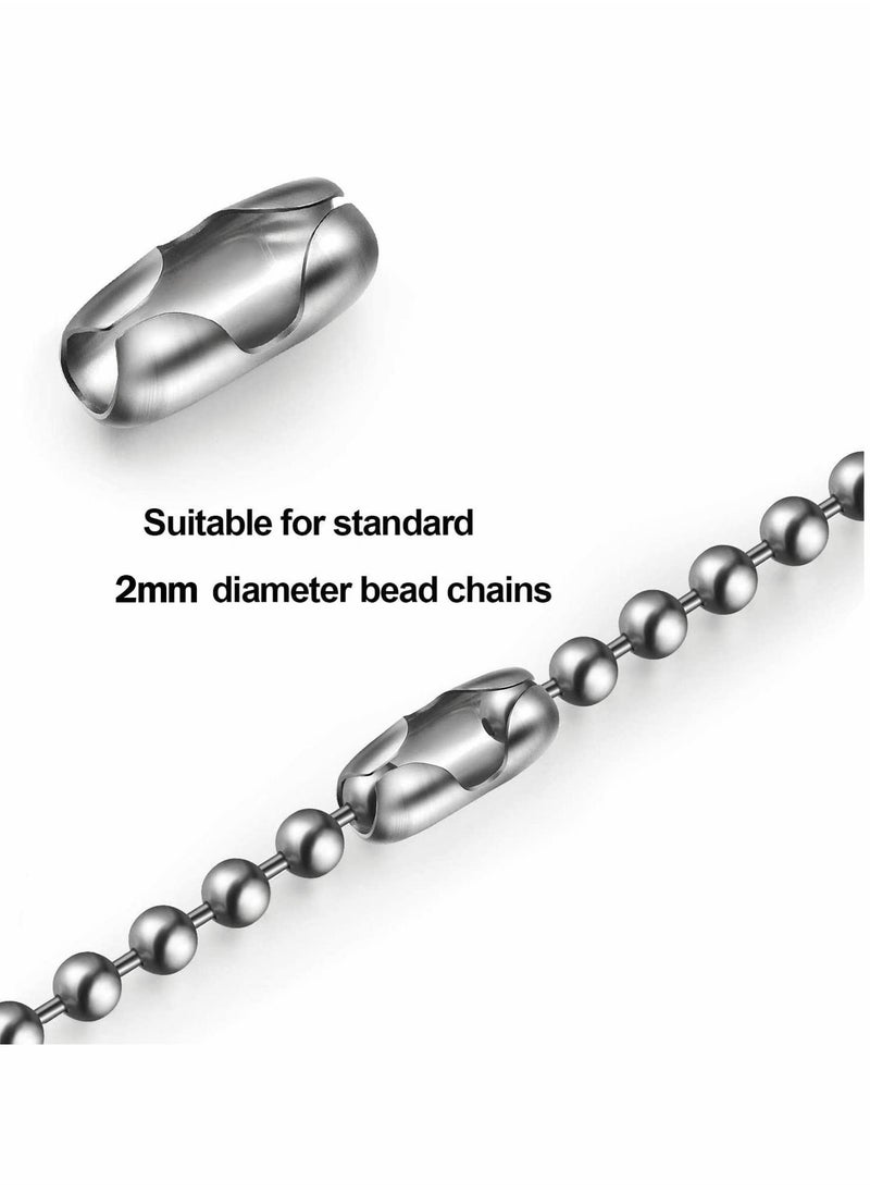 Y&D - Ball Chain Connector, 50 Pcs Replacement Vertical Roman Roller Blind Cord Connector - Image 1