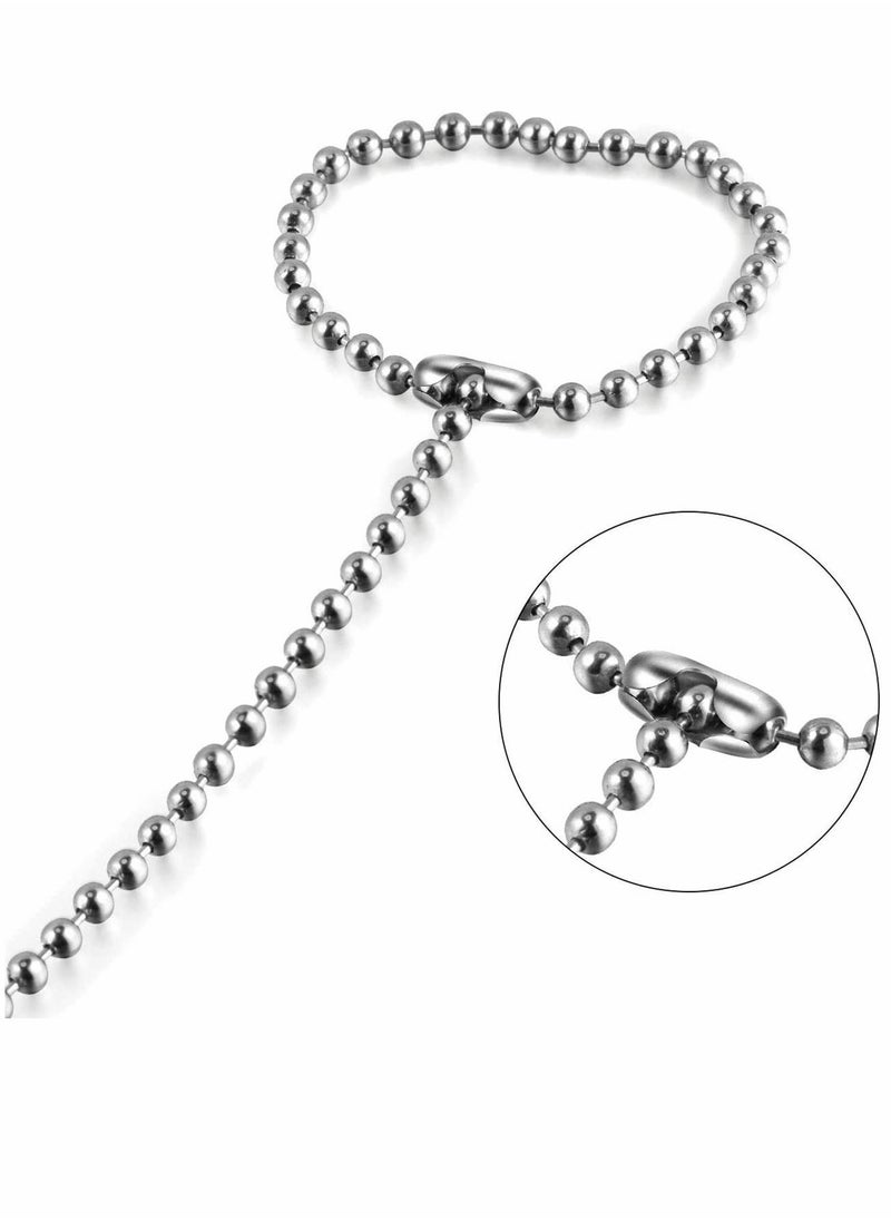Y&D - Ball Chain Connector, 50 Pcs Replacement Vertical Roman Roller Blind Cord Connector - Image 1