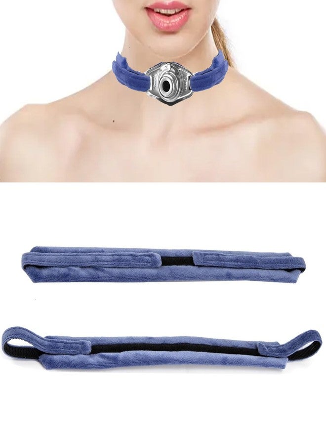 CHYDST 2Pcs Tracheostomy Tube Holder Adjustable, Soft Reusable Trach Ties, Tracheostomy Supplies Tube Holder, Tracheostomy Care Kits for Men and Women, One Size Fits Most People - Image 1