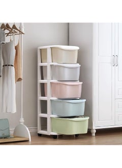 SKY-TOUCH Drawer Containers Storage 5 Layer Sundries Organizer, Storage Cabinet Drawer storage Dresser Organizer: Multipurpose Clothing Storage Rack for Kitchen, Bedroom, Sitting Room, and Bathroom  - Image 5