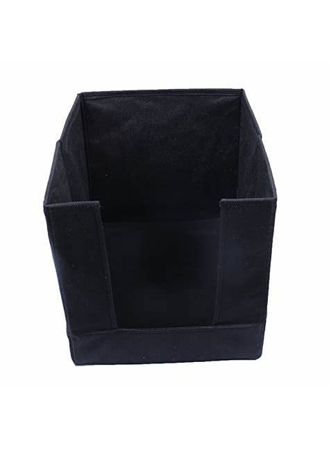 ShubhKraft Shubhkraft Garment Cover Cloth OrganizerWardrobe Organizer for Shirts TShirts Jeans AntiWrinkle Closet Drawer Rack Storage Travel Closet OrganizerClothes Organiser Pack Of 8 Black  - Image 2