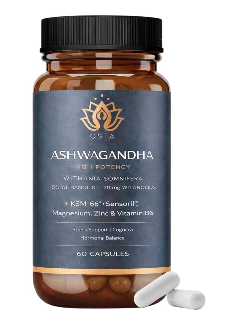 Ashwagandha KSM 66- 60 Capsules