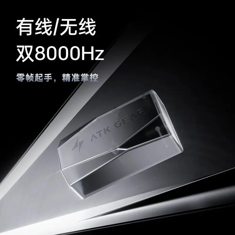 ATK Zero Wireless Gaming Mouse, PAW3950, 8K Polling Rate, Bluetooth, Lightweight, for FPS Esports, PC - Image 5