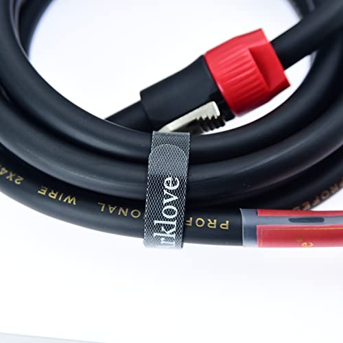 Arklove Speak on 2Pack Pro Speakon to Speakon Male Speaker Gauge Wire Lock Cable Pair 12AWG Professional Audio Cabl Cord with Port Connector for para bocina de dj Stage Power Amplifier 2 Conductor 6ft feet - Image 4
