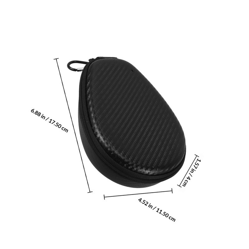 Hard Shell Headphone Case Portable with Cable Organizer for Travel and Daily Use - Image 3