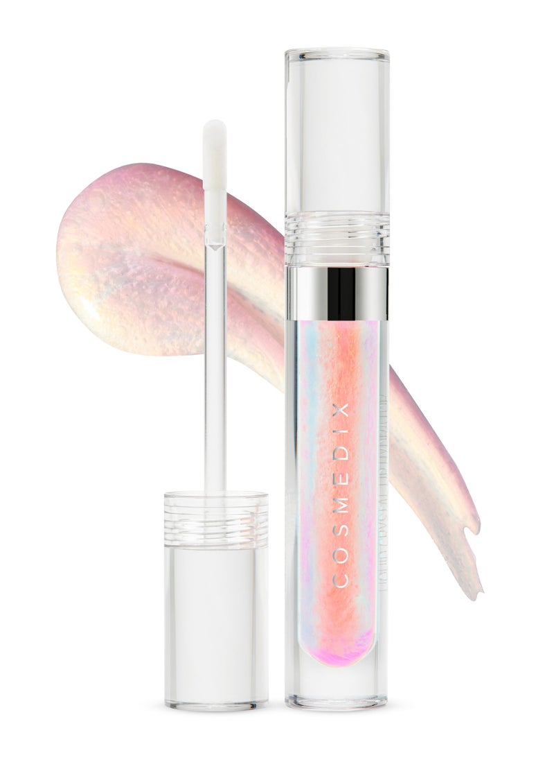 CosMedix COSMEDIX Lumi Crystal Lumi Crystal Liquid Crystal Lip Hydrator - Plumping Lip Gloss for Women for Plumped, Luscious & Fuller-Looking Lips - Long-Lasting Moisturizing Lip Filler with High-Shine Finish 