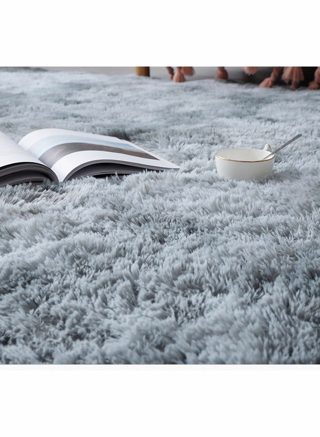 Super Soft Rugs Fluffy Carpets Tie-Dye for Living Room Bedroom Girls Kids Nursery Home Decor Non-Slip Machine Washable Carpet - Image 5