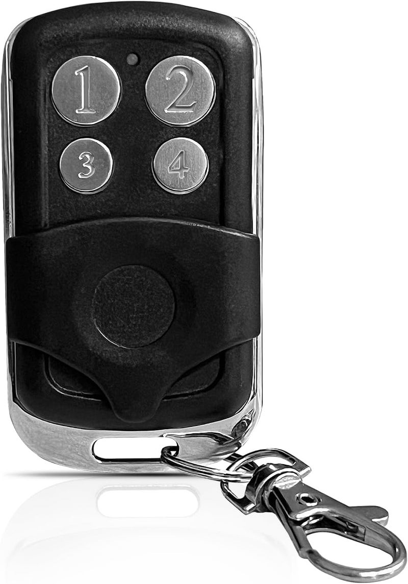 JUJIANG Store Gate Opener Remote Control Transmitter for Automatic Gate Opener Hardware Control Remote Security Gate Controller with Keychain Electric Rolling Driveway Gate Opener Closer Security Kit Remote - Image 1