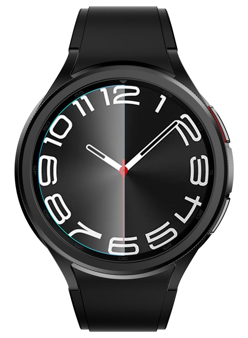 Zikra 2 Pack Case and Screen Protector for Samsung Galaxy Watch 6 Classic 43mm, Auto-alignment Installation Kit Accessories, Compatible with Galaxy Watch6 Classic 43mm - Image 5