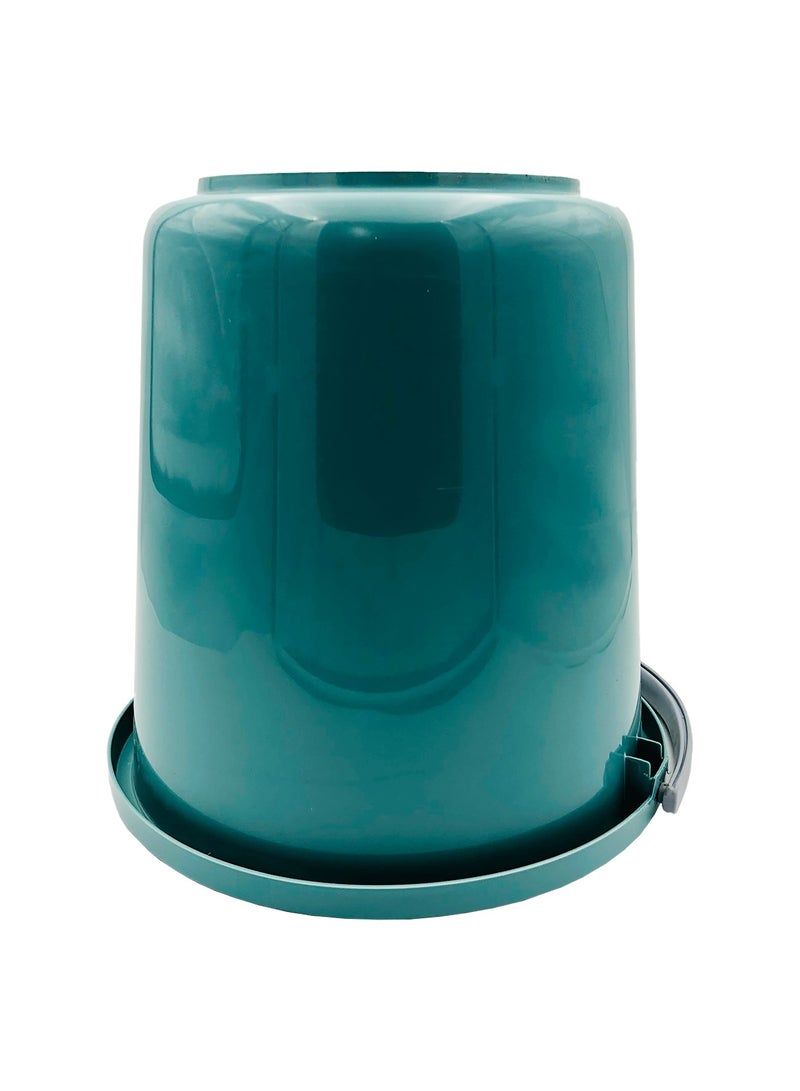 Ideal Pack Premium Plastic Bucket with Lid – 20L Capacity | Sturdy, Leak-Proof, and Versatile for Home, Cleaning, Storage, and Industrial Use Green) - Image 3