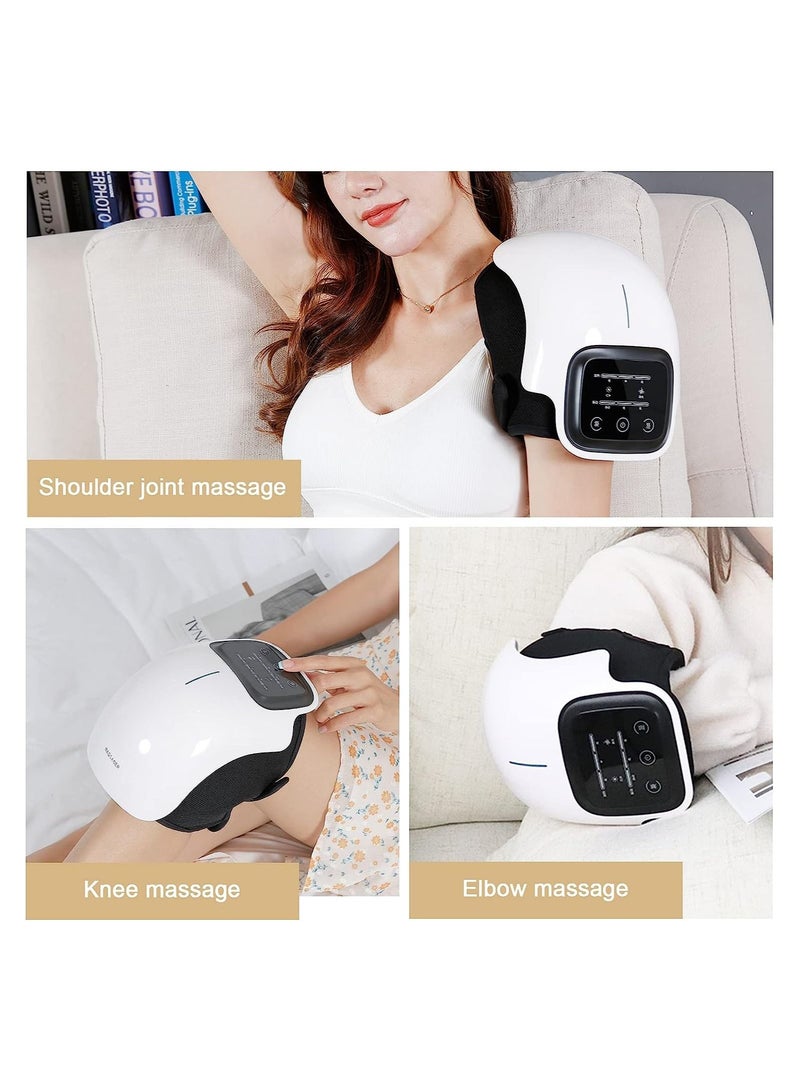 Generic Knee Massager with Infrared Heating Pad and 3 Temperature Adjusters, Lightweight and Durable - Image 5