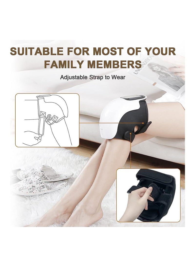 Generic Knee Massager with Infrared Heating Pad and 3 Temperature Adjusters, Lightweight and Durable - Image 4
