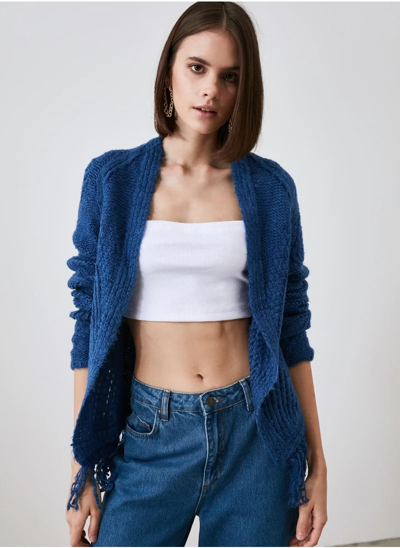 trendyol Tasseled Cardigan