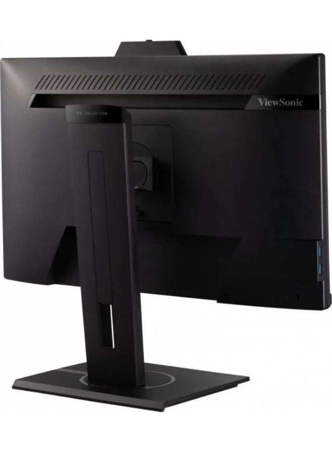 ViewSonic VG2440V 24” IPS Full HD 1920x1080 Video Conferencing Monitor, 60Hz, Built-in Full HD Webcam And Microphone Black - Image 5
