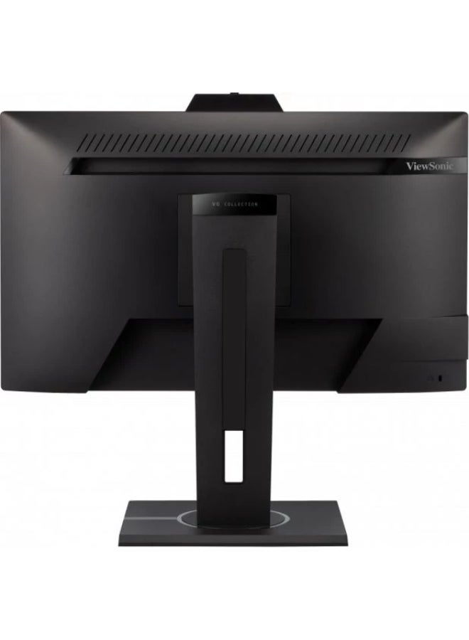 ViewSonic VG2440V 24” IPS Full HD 1920x1080 Video Conferencing Monitor, 60Hz, Built-in Full HD Webcam And Microphone Black - Image 4
