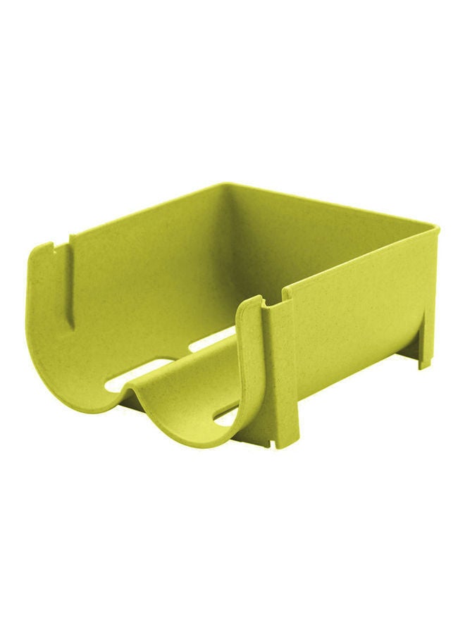 NIBEMINENT Stackable Beverage Storage Rack Organizer Green 