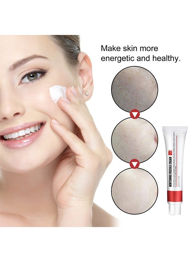 EELHOE Whitening Freckle Cream,Dark Spot Corrector Remover Cream Whitening Moisturizing Brighten Complexion Improving Skin Barrier 20g  - Image 4