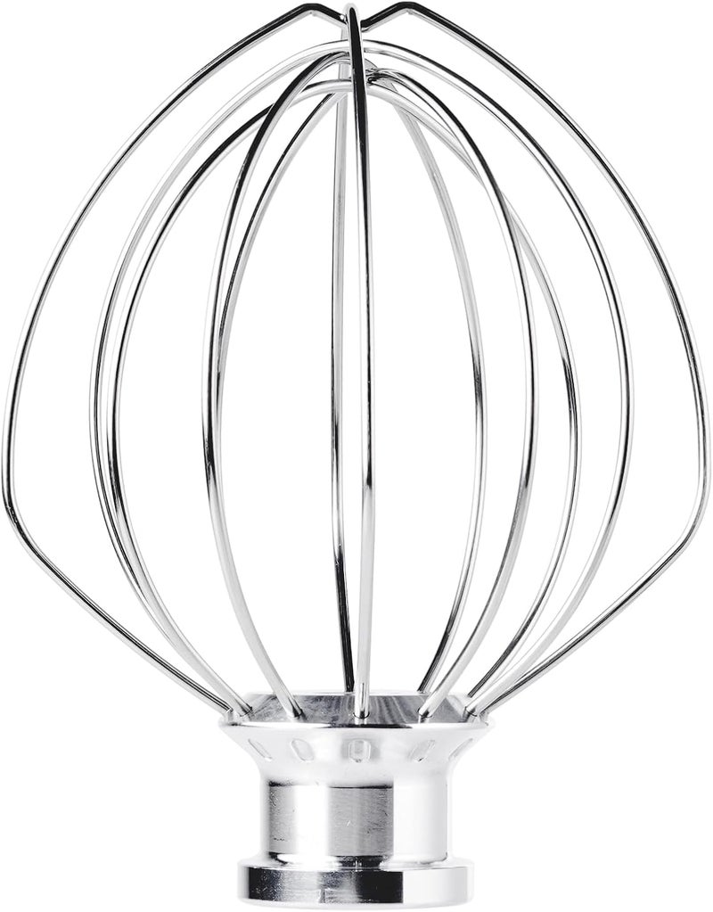 Moloudan K45WW 6-Wire Whip Attachment for KitchenAid 4.5 and 5 Quart Tilt-Head Stand Mixer, Egg Cream Stirrer, Cake Mayonnaise Whisk, Whisk Attachment for KitchenAid Mixer Accessories - Image 1