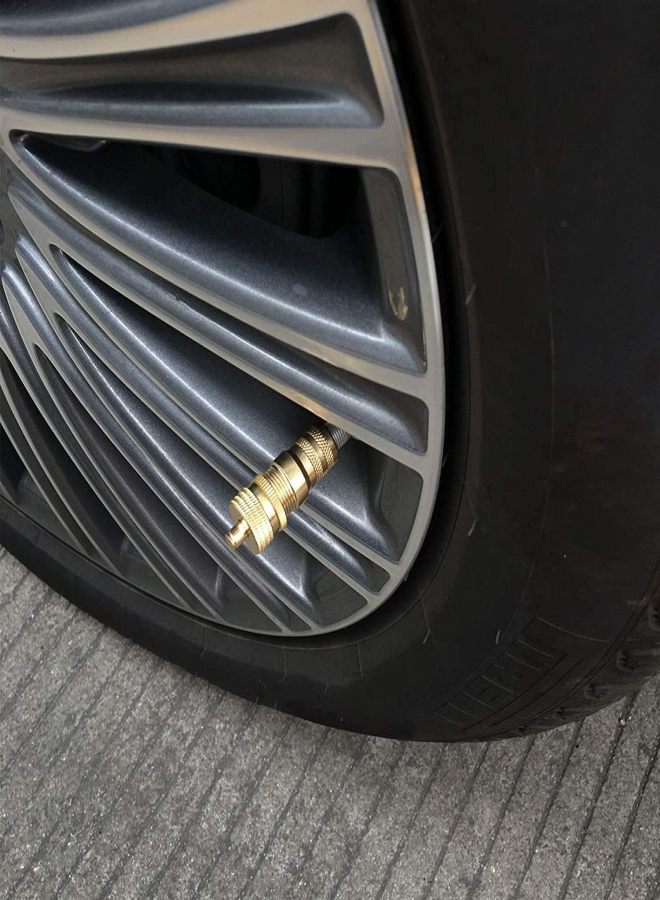 4pcs Off-Road Brass Tire Pickup S-Kit Automatic 6 - 30 psi Tire Tire Overpressure Valve Deflator Drain Valve - Image 4