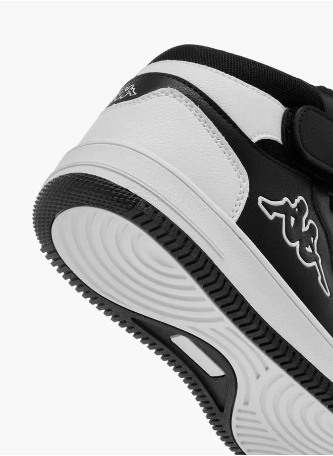 كابا Boys' Colourblock Sneakers with Hook and Loop Closure