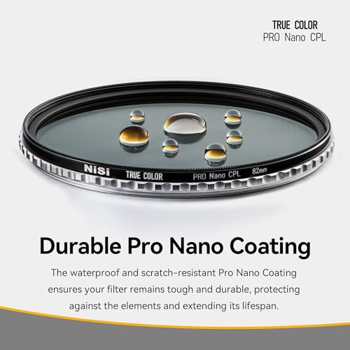 NiSi 67mm True Color Pro Nano Circular Polarizing Filter - Image 5