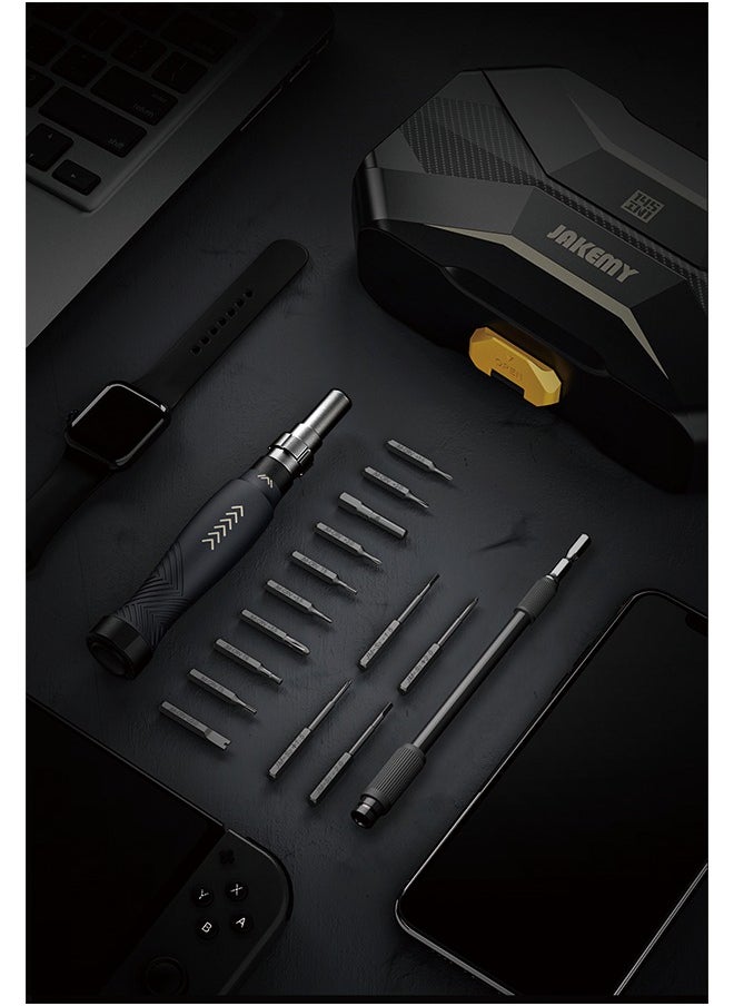 JAKEMY - 145 in 1 Jakemy JM-8183 Precision Screwdriver Set Magnetic Replaceable Bits Sockets Spudger Opening Tool Tweezer for Smartphones PC Electronics - Image 1
