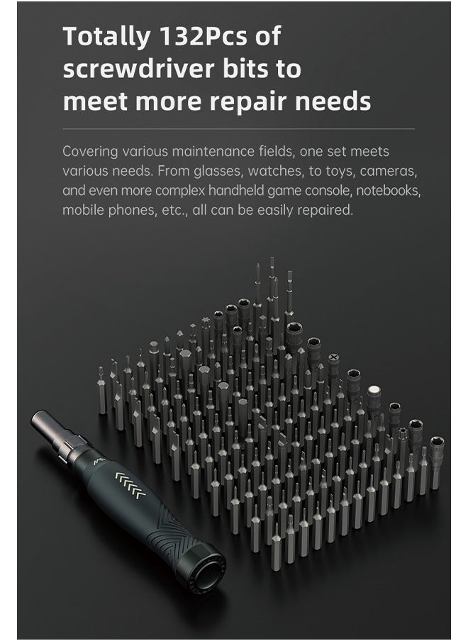 JAKEMY - 145 in 1 Jakemy JM-8183 Precision Screwdriver Set Magnetic Replaceable Bits Sockets Spudger Opening Tool Tweezer for Smartphones PC Electronics - Image 1