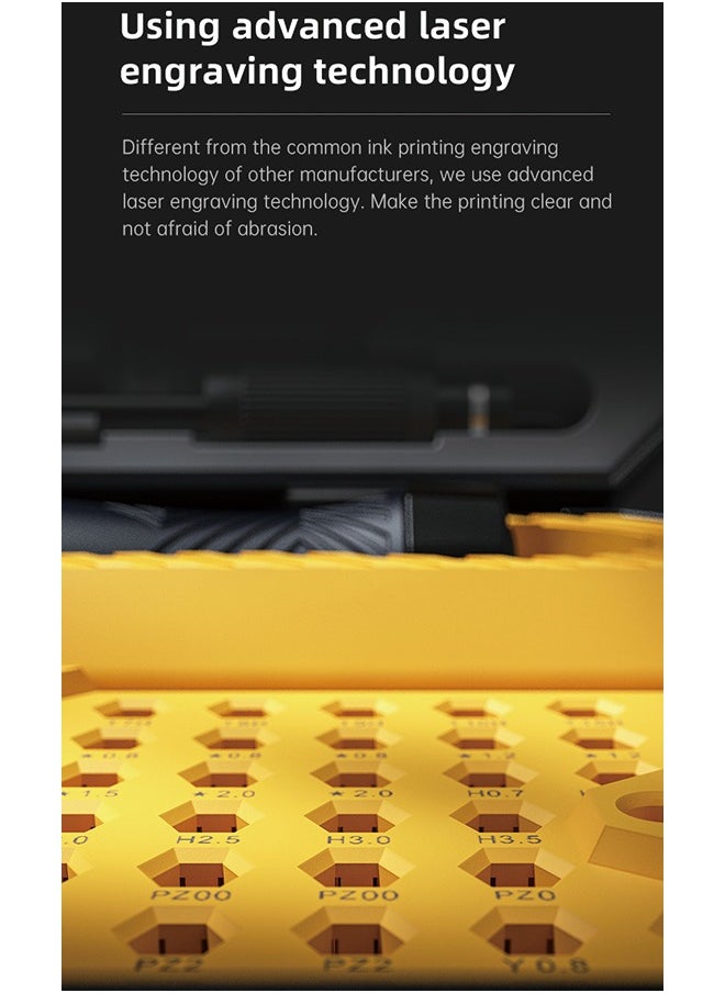 JAKEMY - 145 in 1 Jakemy JM-8183 Precision Screwdriver Set Magnetic Replaceable Bits Sockets Spudger Opening Tool Tweezer for Smartphones PC Electronics - Image 1