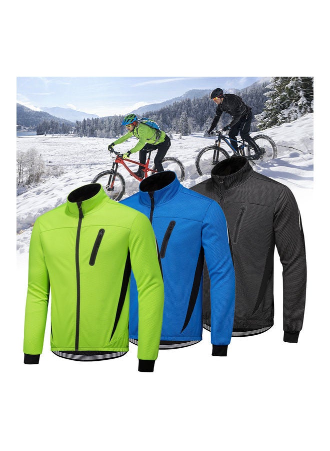 NIBEMINENT Winter Men Cycling Jacket Waterproof L 40 x 4 32cm  - Image 5