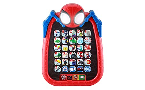 eKids تابلت ekids سبايدي وأصدقائه المذهلين للأطفال تابلت للأطفال في مرحلة ما قبل المدرسة مع ألعاب تعليمية وتعلم الأبجدية للأطفال من سن 3 سنوات وما فوق - Image 1