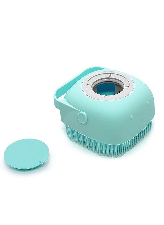 Kostech Kostech Body Bath Brush, Silicone Soft Cleaning Bath Body Brush with Shampoo Dispenser - Skin Massage Brush Bath Bathroom Accessories  - Image 2