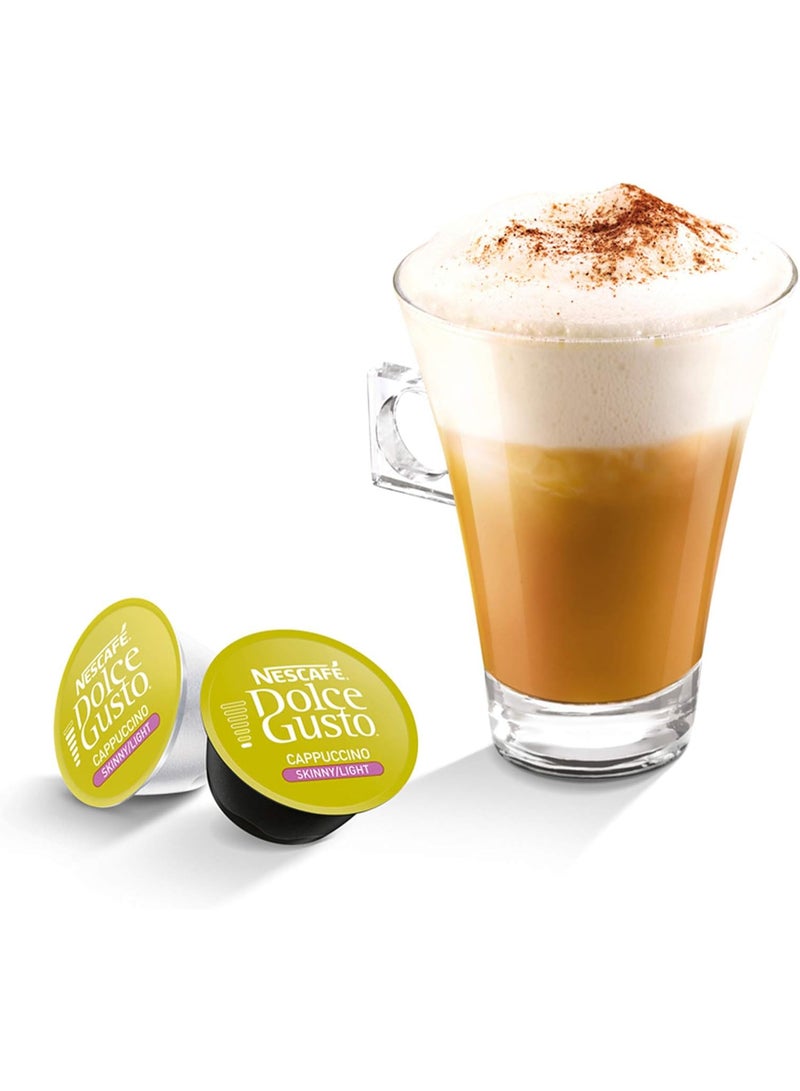 Dolce Gusto NESCAFÉ DOLCE GUSTO Skinny Cappuccino Coffee Capsules 16CAP - Image 4