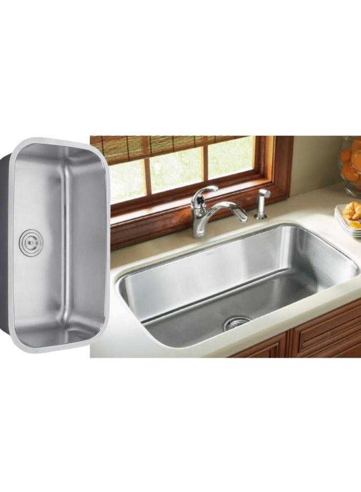 The First Stainless Steel Kitchen Sink In Egypt, Code Shamsegy (Sink 75 Cm X 45 Cm, 1 Mm Square + Drain + 2 Silicone Packages) - Image 4
