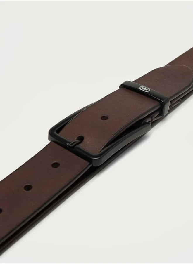 Ecko Unltd. Ecko Leather Belt with Pin Buckle Closure